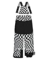 Two Piece Teknik Snowsuit White Checkered Print