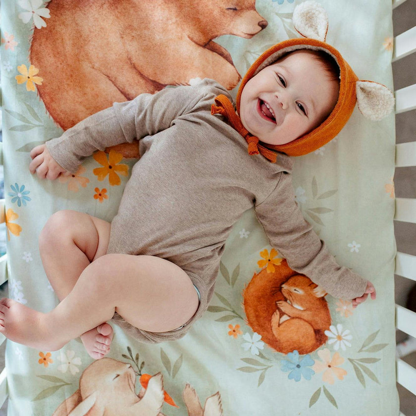 Enchanted Meadow Standard Crib Sheet