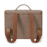 Boston Plaid Adjustable Shoulder Strap Schoolbag