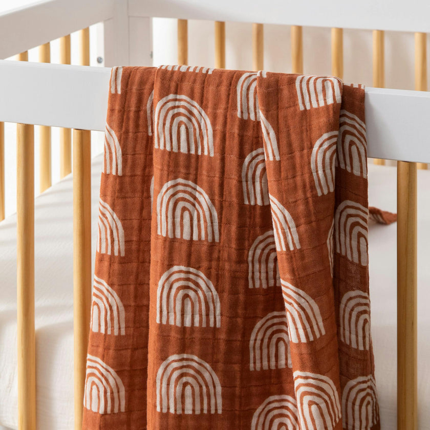 Organic Muslin Cotton Swaddle
