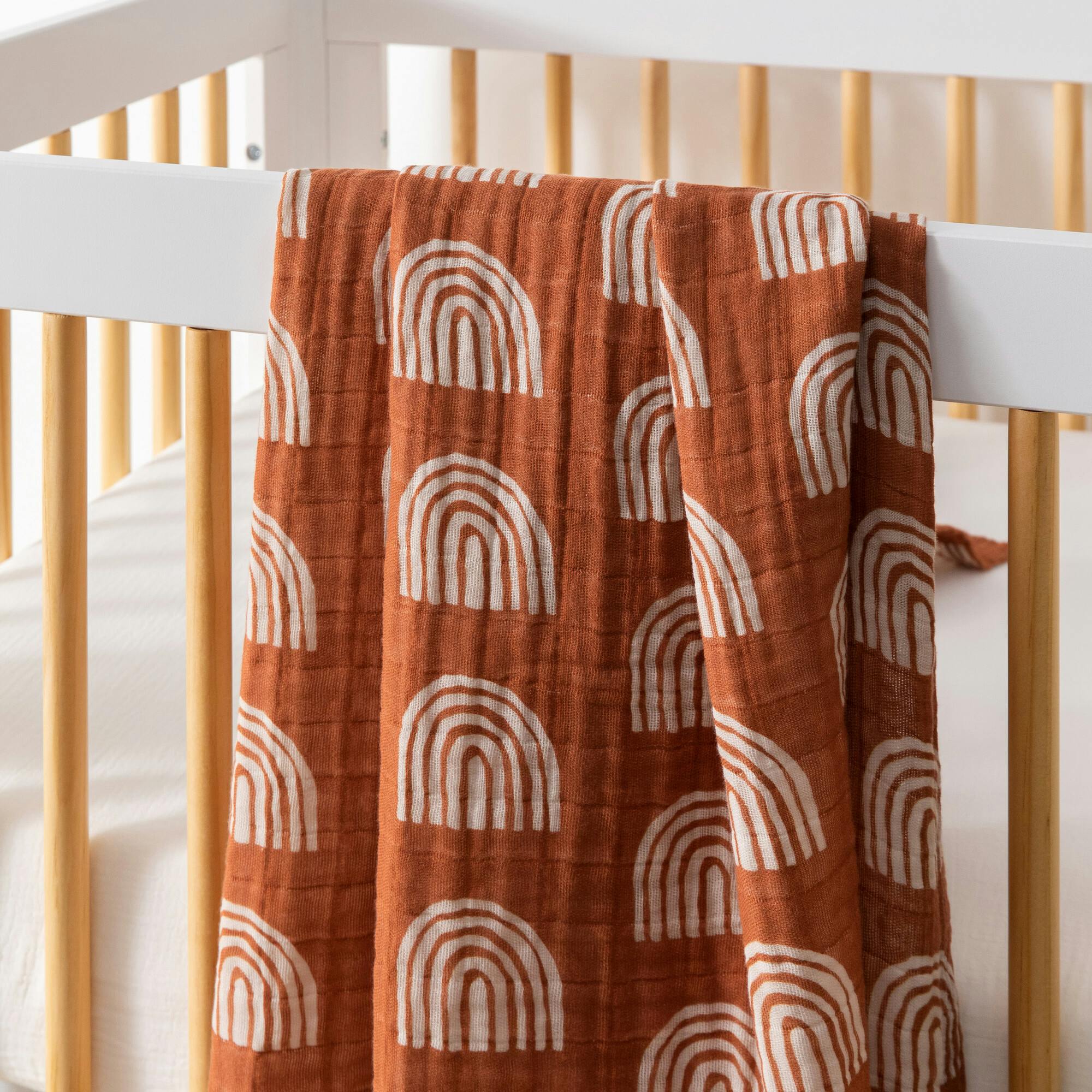 Organic Muslin Cotton Swaddle