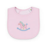 Stripe Knit Bib With Rocking