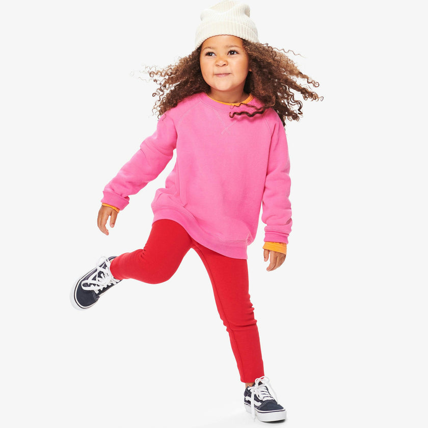 Kids french terry cozy legging