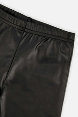Faux Leather Leggings Black