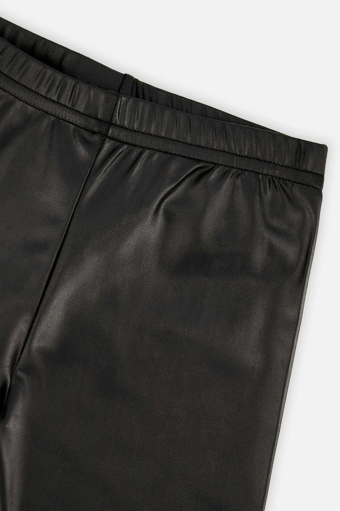 Faux Leather Leggings Black
