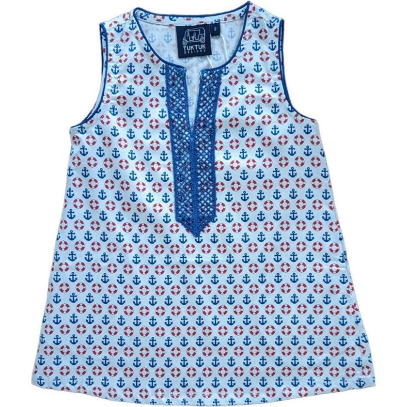 Nautical Shift Dress