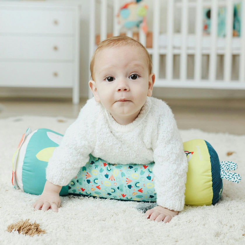 Feel to Learn: Crawling Roller Tummy Time Toy