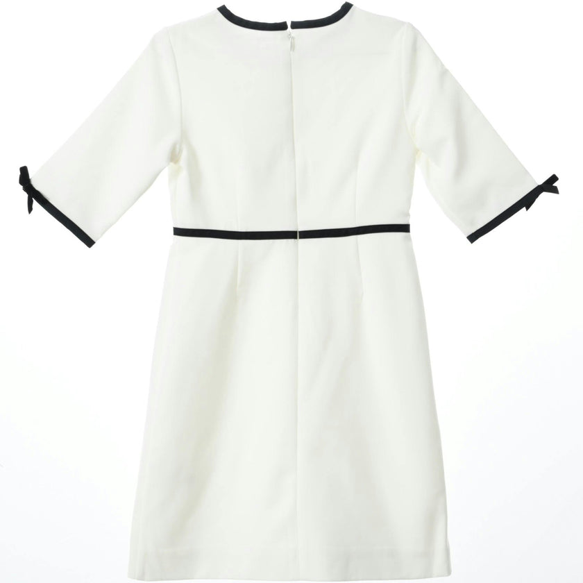 Anais bow dress (ivory)