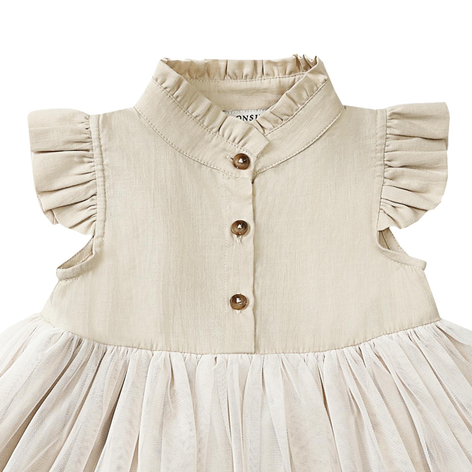 Fleurance Dress | Soft Sand