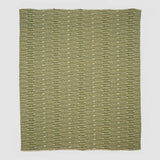 Cotton Sustainable Knit Striped Throw Blanket - Sand Stone