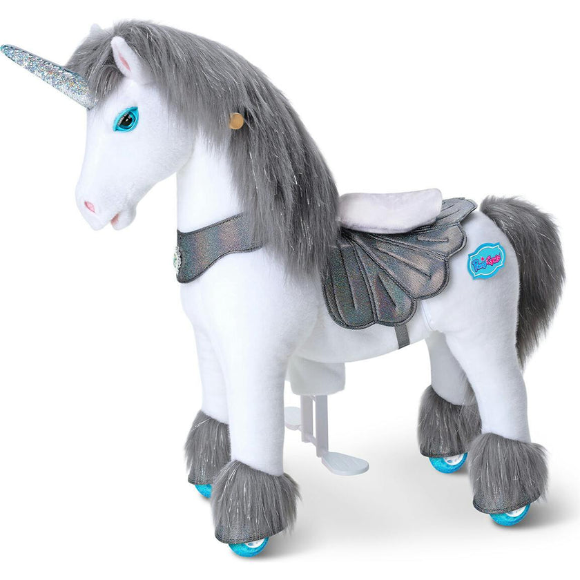Model Y® Unicorn Ride-On Toy Age 3–4 – Grey
