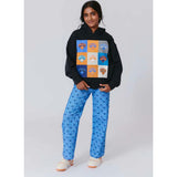 New York Knicks Basketball Girls Technicolor Hoodie