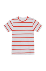 red and white stripe practice shirt
