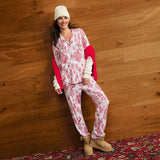 Father Christmas Women's Luxe Pajama Pant Set