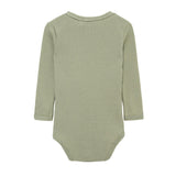 Tea Waffle Long Sleeve One Piece