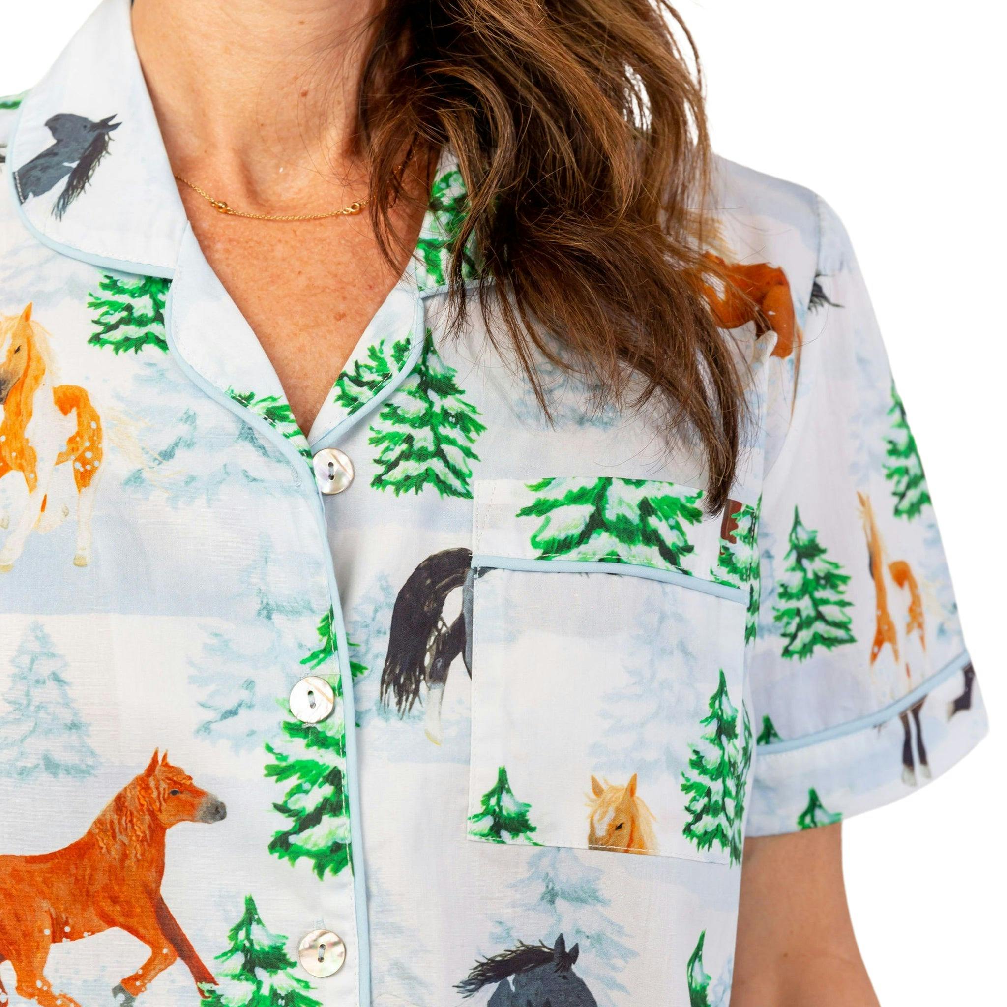 Women's Skydog Short PJ Set