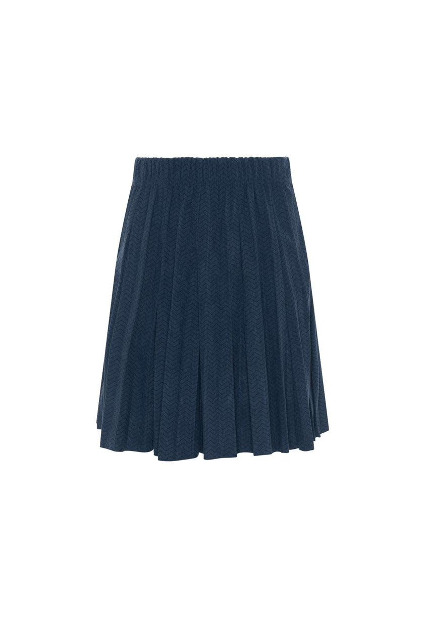 Corduroy Crinkle Pleating Skirt