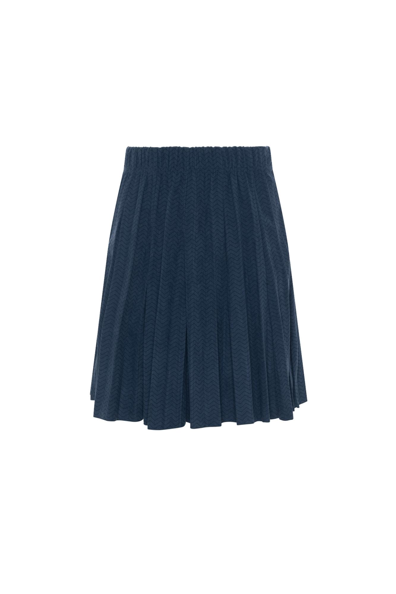 Corduroy Crinkle Pleating Skirt
