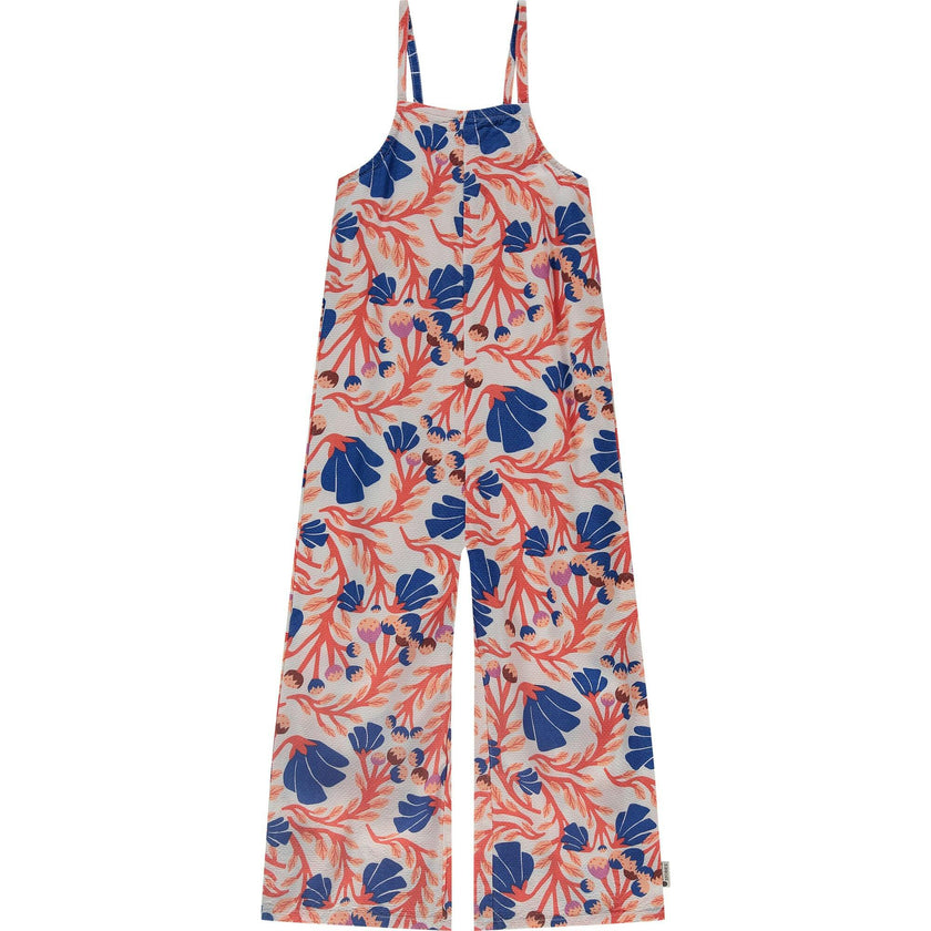 Printed Sleeveless Jumpsuit
