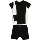 Colorblock Pocket Short Sleeves Tee