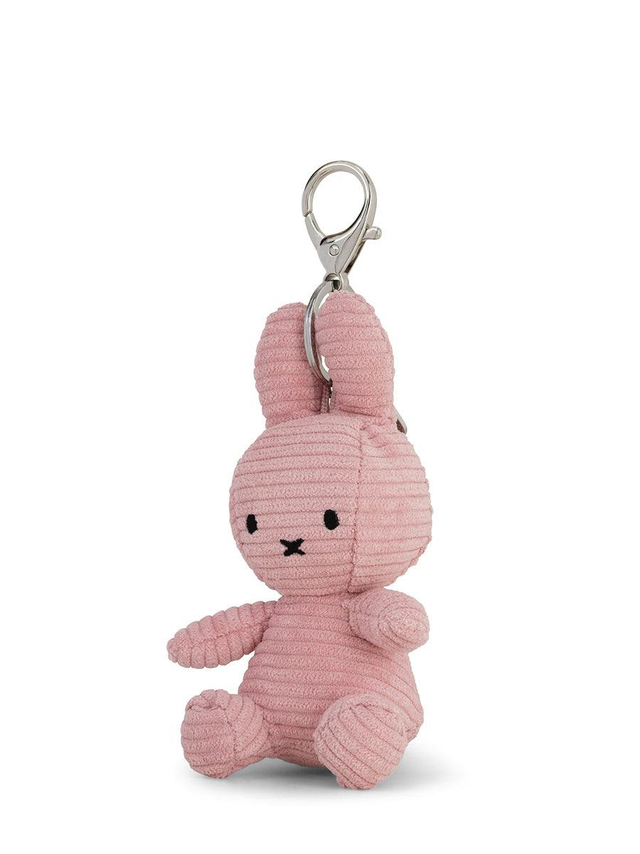 Miffy Keychain ECO Corduroy Pink - 4