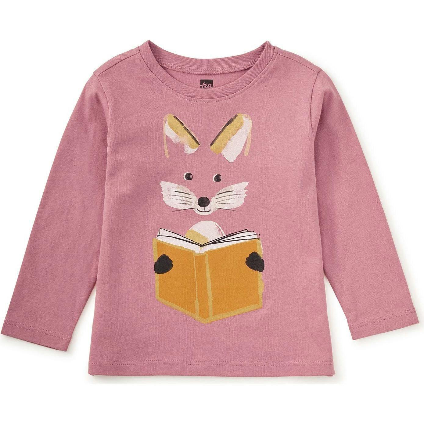 Reading Double Sided Tee, Pink