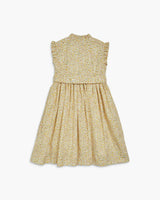 Hydrangea Dress Yellow Green Floral