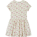 Girls Knit Seersucker Bubble Dress | Blush Floral