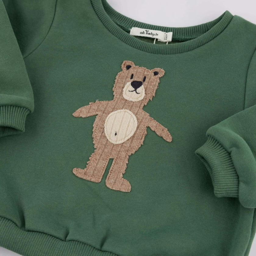 Shaggy Applique Brooklyn Boxy
