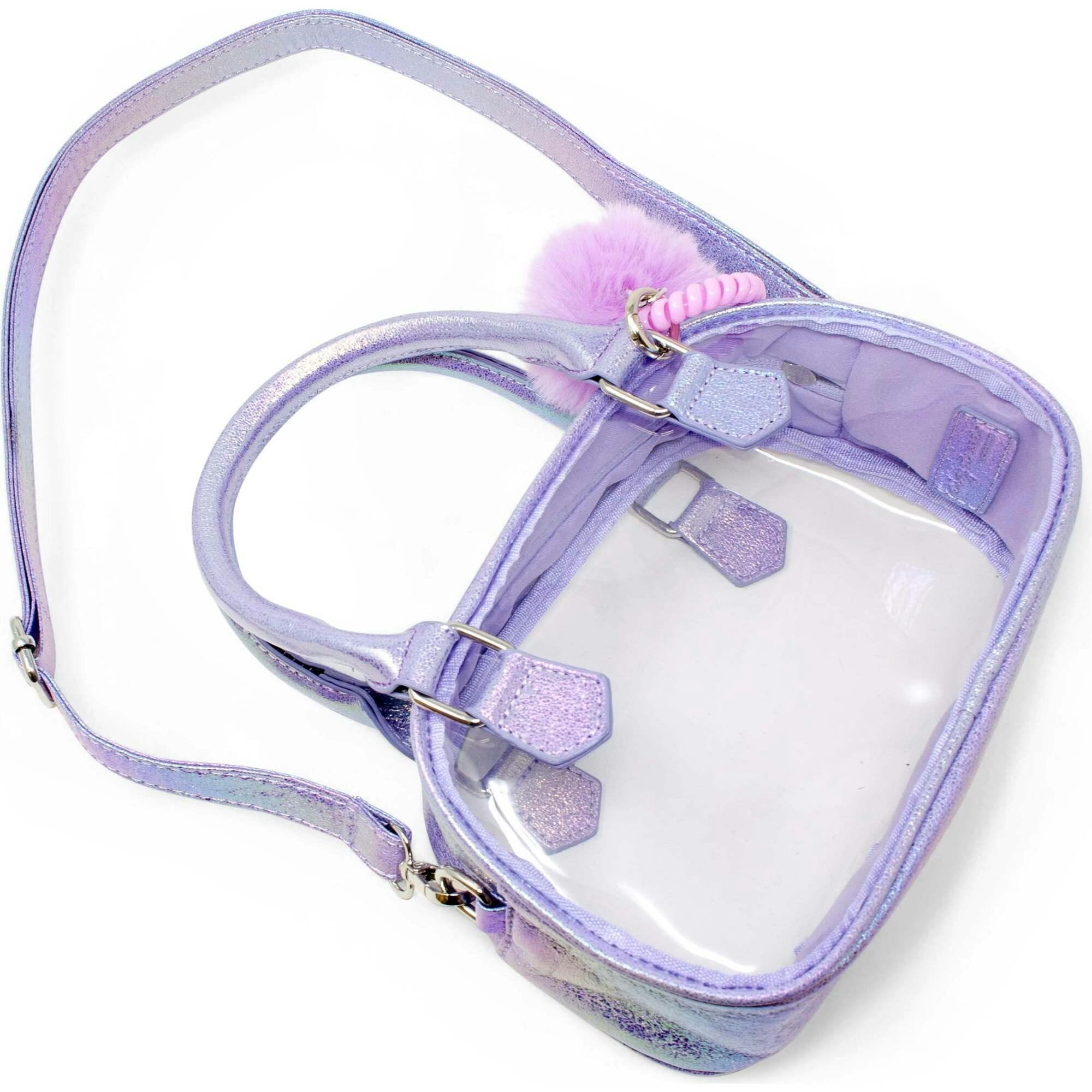 Girl's Game Day Glam Clear Crossbody Handbag