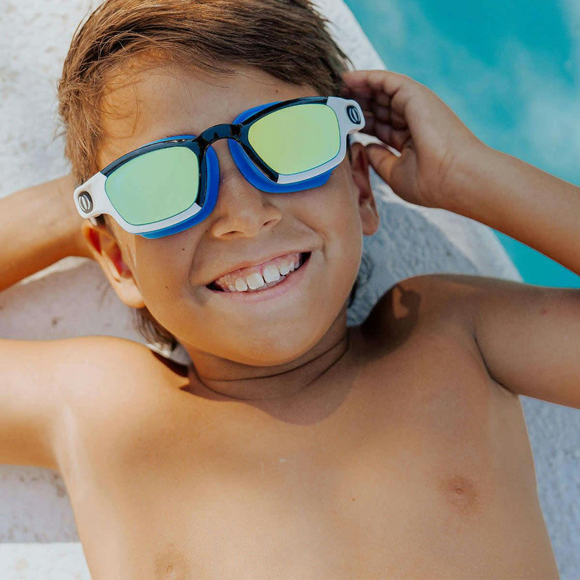 Phantom Surfer Short Fin Youth Swim Goggle