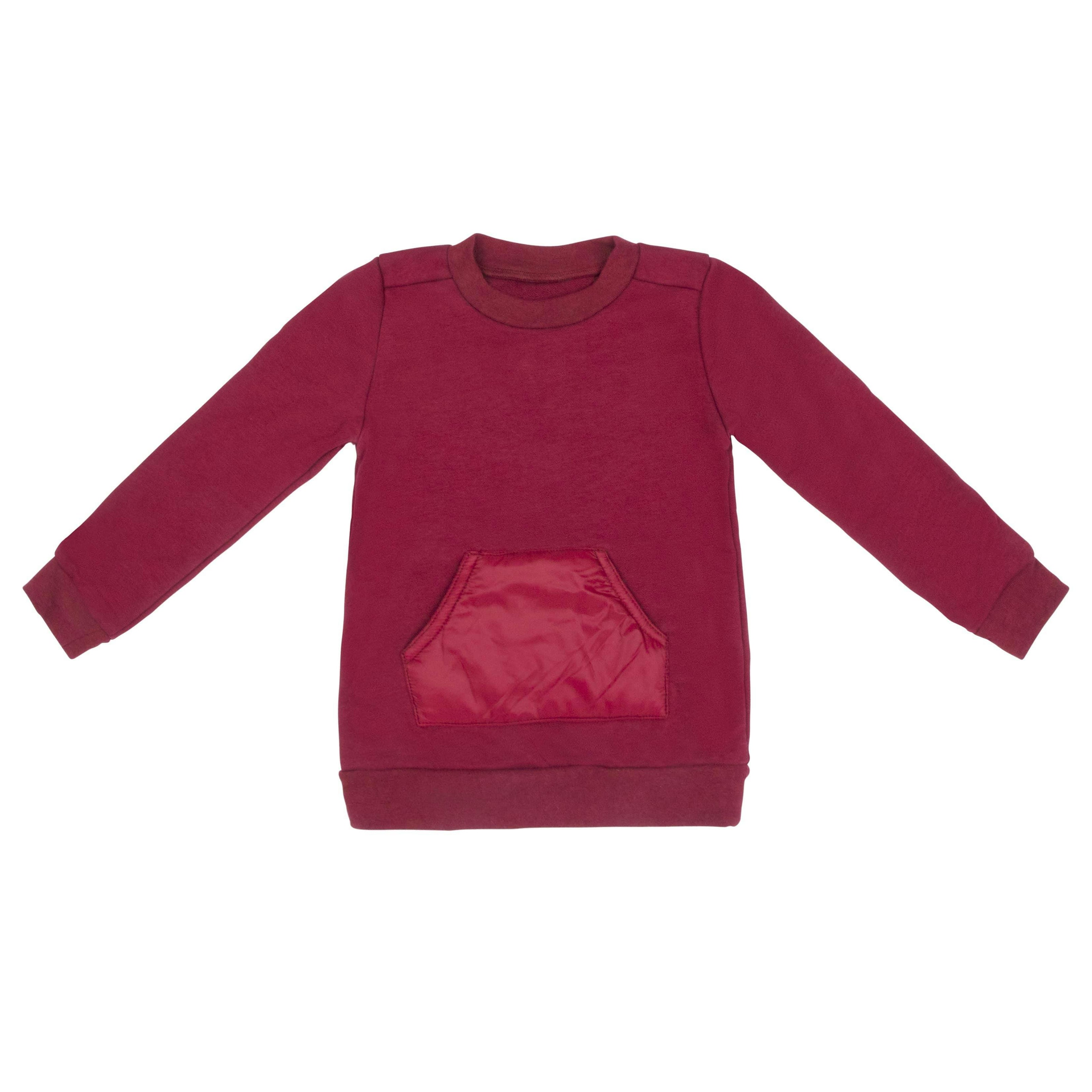 Baby Unisex Puffed Pocket Sweater