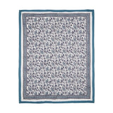 Block-Printed Cotton Crib Quilt