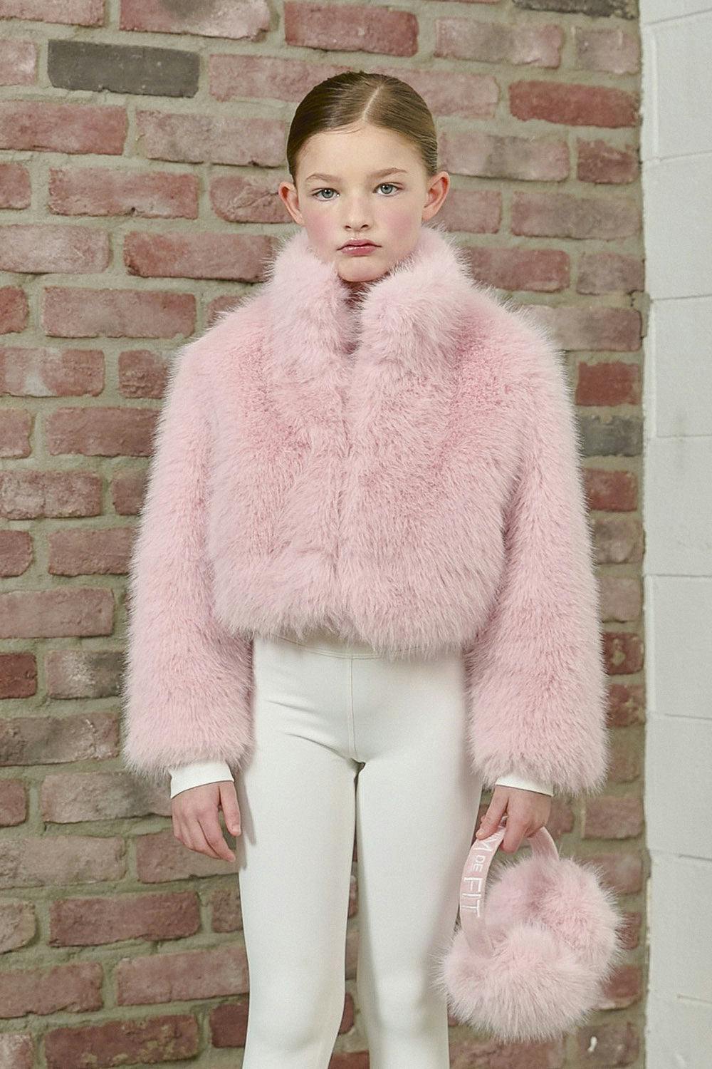 Faux Fur Crop Jacket