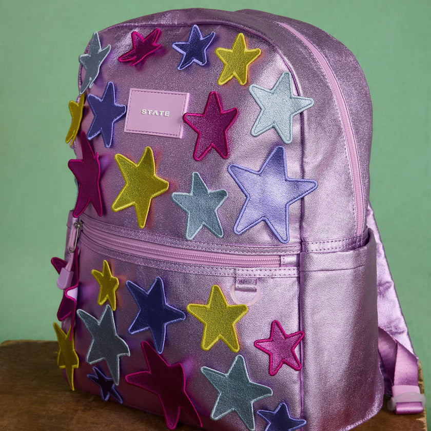 Kane Backpack, Metallic 3D Stars
