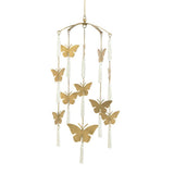 Parker Butterfly Brass Nursery Ceiling Hanging