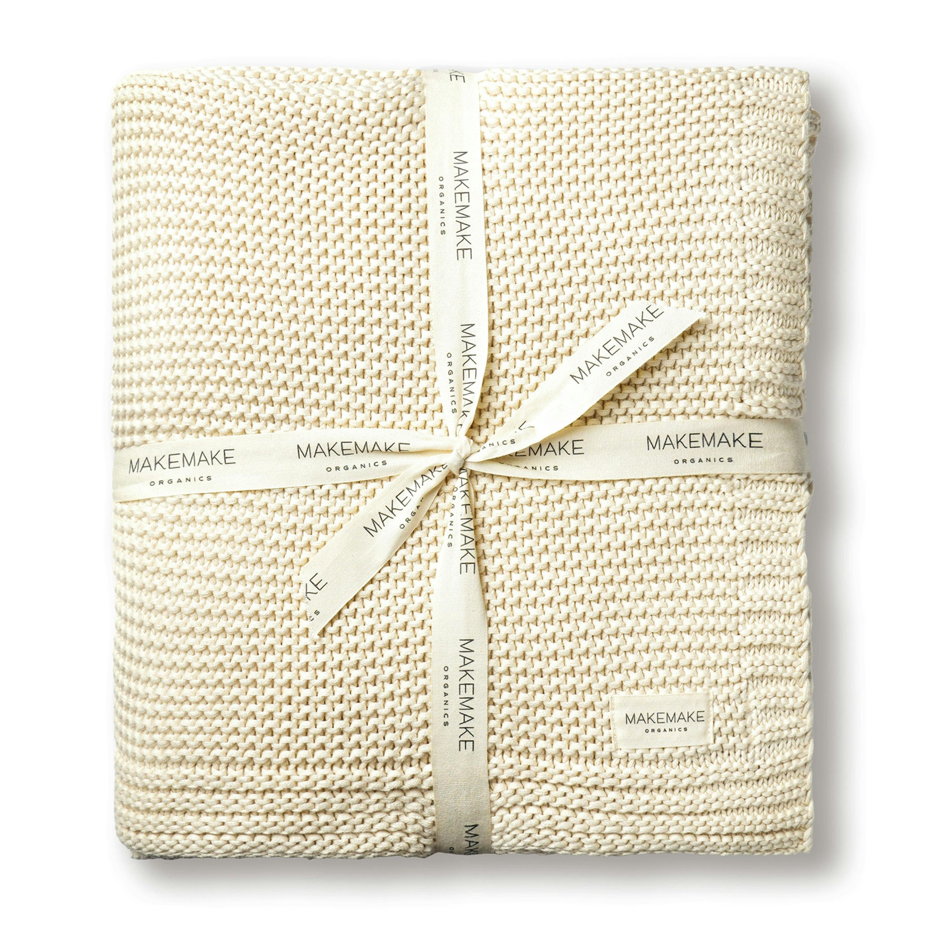 Chunky Knit Throw Blanket