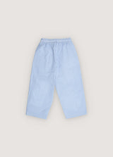 Almond Pant Vista Blue Seersucker Stripes