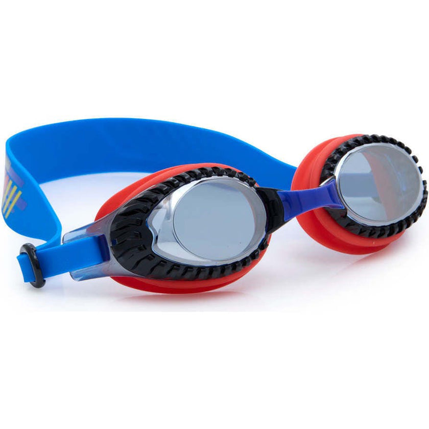 Turbo Red Race Car Theme Swim Goggle