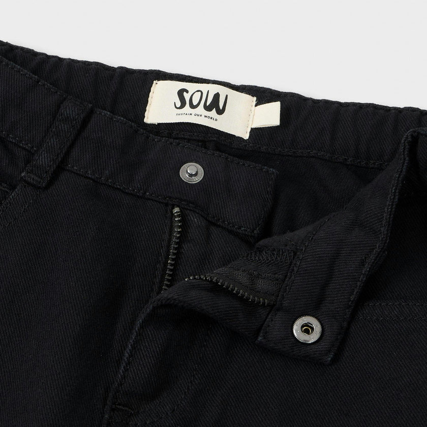 Organic Cotton Breakaway Wide Leg Jean