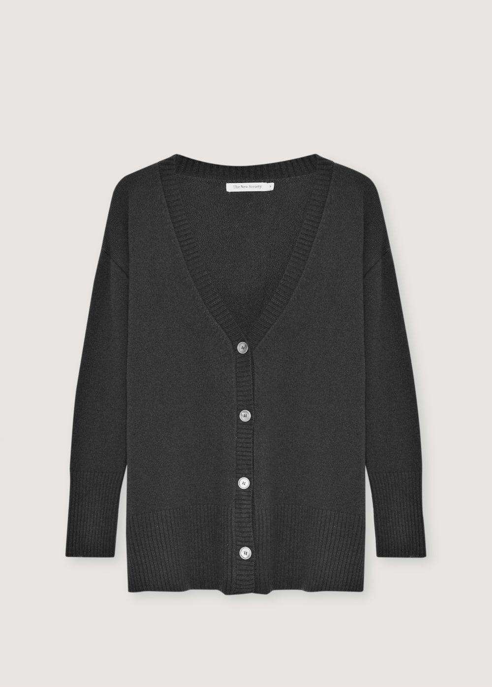 Agatha Woman Cardigan Mid Grey_Sampling