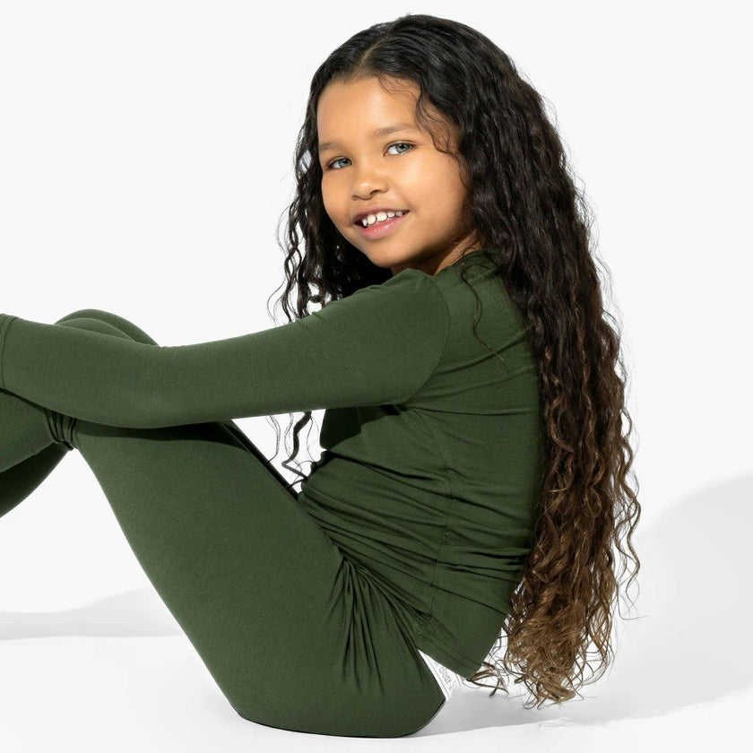 Classic Green Christmas Bundle - Bamboo Kids Pajamas