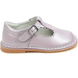 Selina Pastel Scalloped T-Strap Mary Jane