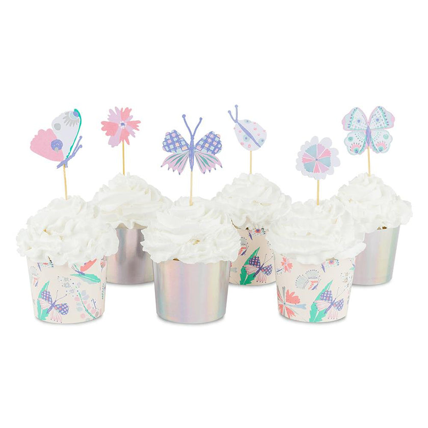 Fairy Garden Butterfly Cupcake Decorating Set