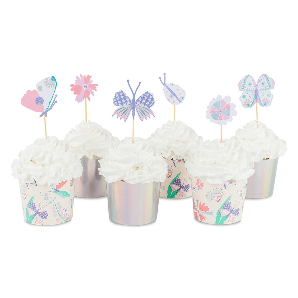 Fairy Garden Butterfly Cupcake Decorating Set