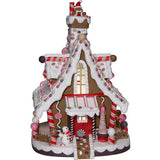 12-Inch Lighted Christmas Gingerbread House