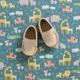Moccasin Baby | Cream Leather