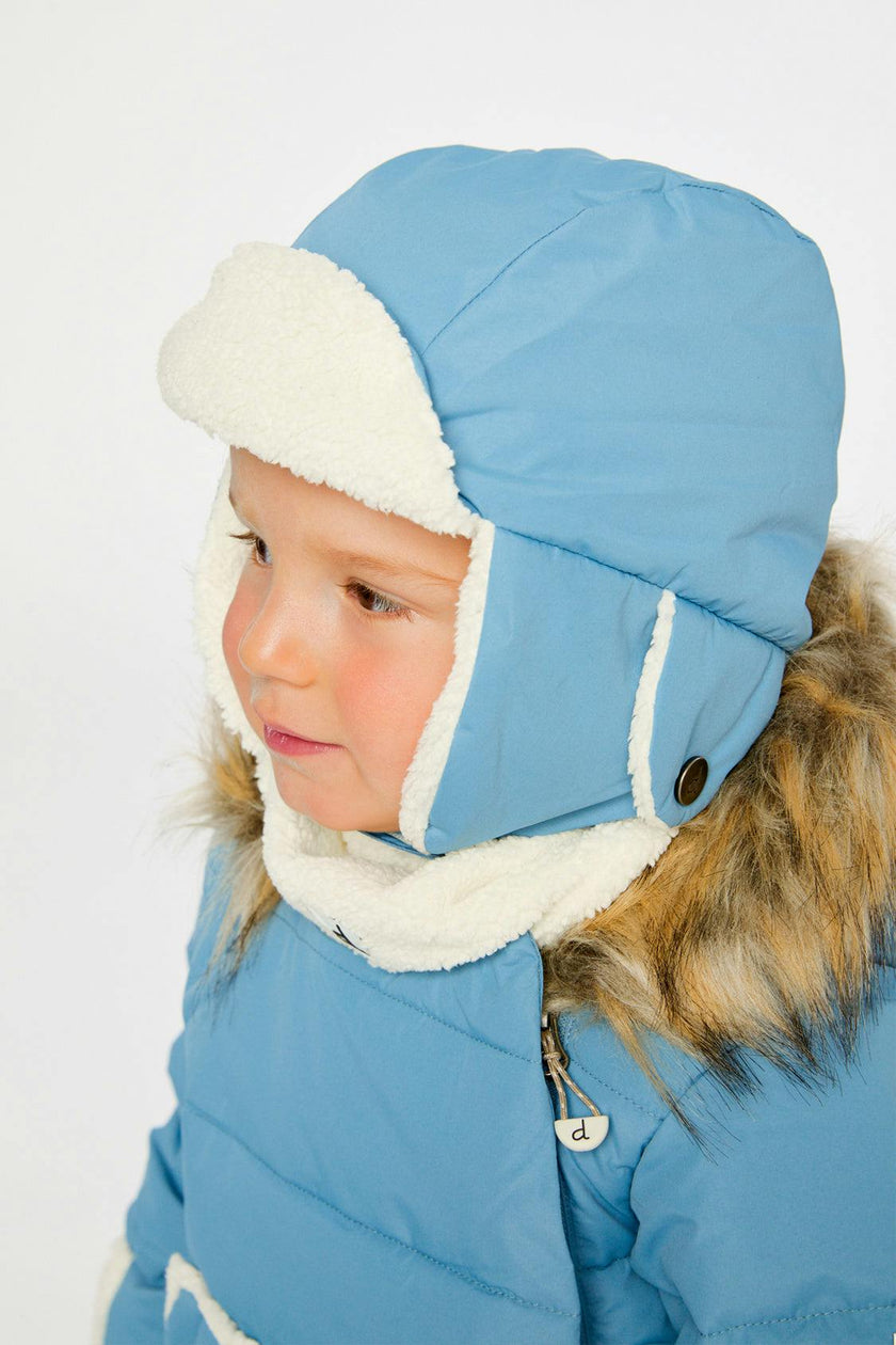 Baby Chapka Blue-Grey