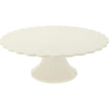 Small Cream Reusable Bamboo Cake Stand