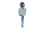Blue Swirl Karaoke Microphone & Bluetooth Speaker